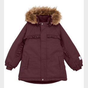 Minymo Vinterjakke - Catawba Grape m. Fl�ser