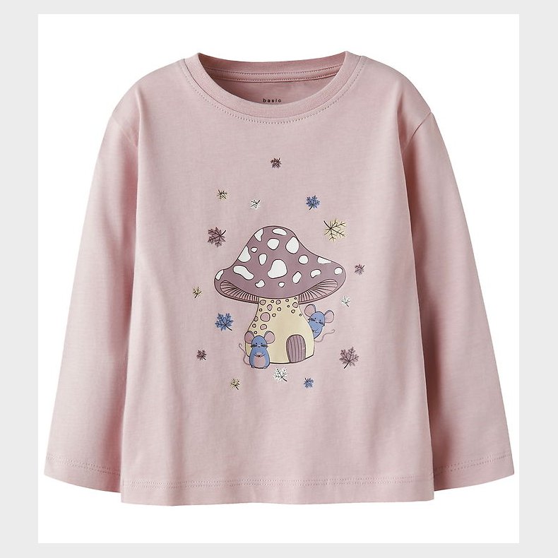 Name It Bluse - NmfVeen - Burnished Lilac/Mushroom