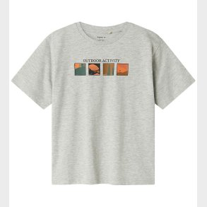 Name It T-shirt - NkmOrland - Grey Melange