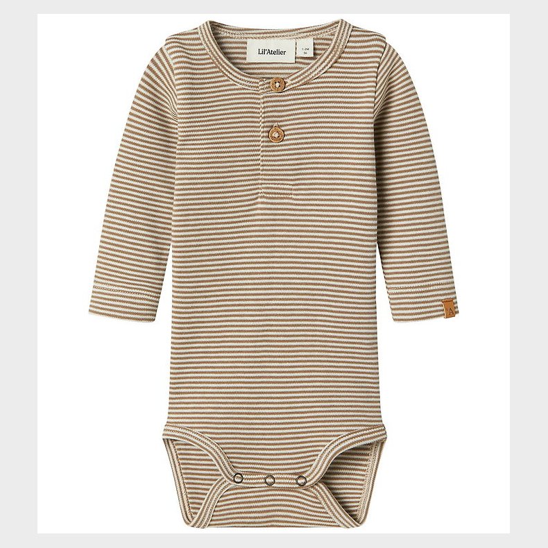 Lil' Atelier Body l/ - Slim - NbmOhio - Turtledove/Sepi Tint