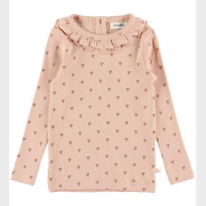 Lil Atelier Bluse - Rib - NmfGago - Cameo Rose