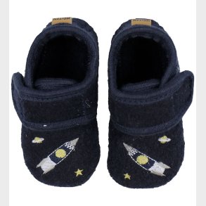 Melton Hjemmesko - Uld - Marine