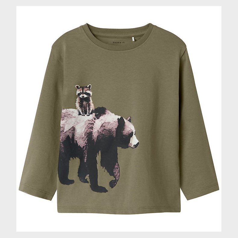 Name It Bluse - NmmOris - Mermaid m. Dyr
