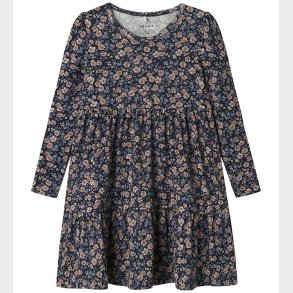 Name It Kjole - NmfOalia - Navy Blazer m. Blomster