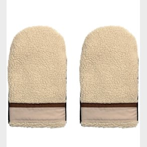 KongWalther Barnevognshandsker - �sterbro - Teddy Creme Blocking