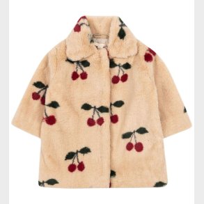 Konges Sljd Jakke - Fuzzie Coat - Ma Grande Cerise