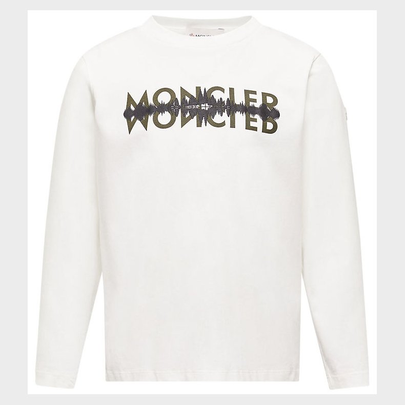 Moncler Bluse - Natural m. Print