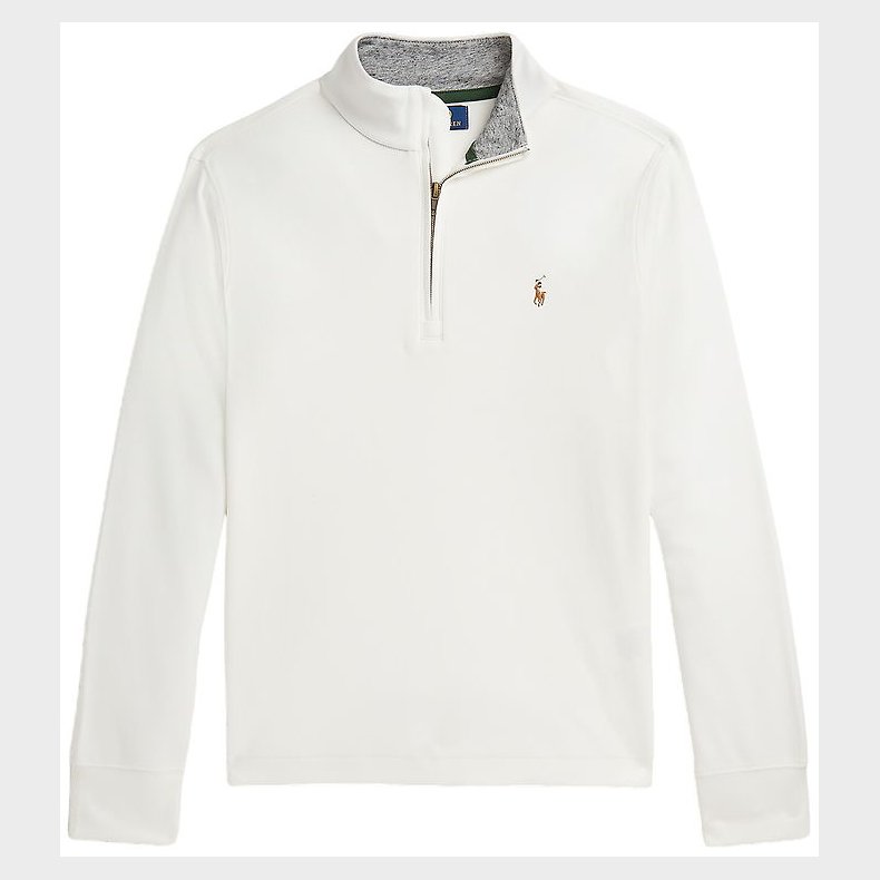 Polo Ralph Lauren Bluse m. Lynl�s - Cream