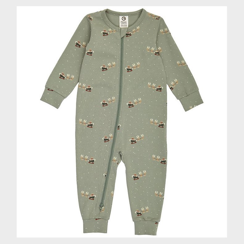 M�sli Heldragt - Christmas - Shadow/Deep Green/Balsam Cream