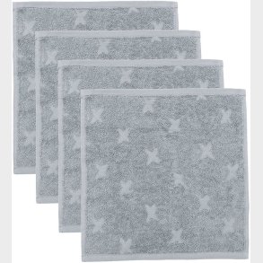 Msli Vaskeklude - 4-pak - Jasmin Blue