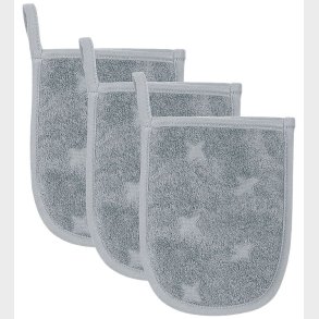 Msli Badehandsker - 3-pak - 14x18 cm - Jasmin Blue