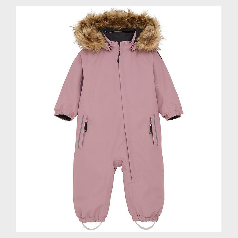 Color Kids Flyverdragt - Baby Coverall - Woodrose