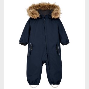 Color Kids Flyverdragt - Baby Coverall w. Fake Fur