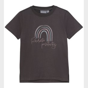 Color Kids T-shirt w. Print - Phantom