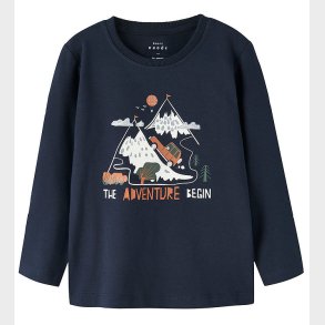 Name It Bluse - NmmVux - Navy Blazer/Begin