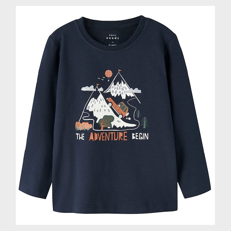 Name It Bluse - NmmVux - Navy Blazer/Begin