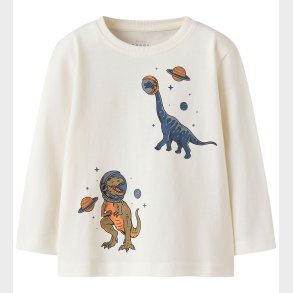 Name It Bluse - NmmVictor - Cloud Dancer/Space Rex