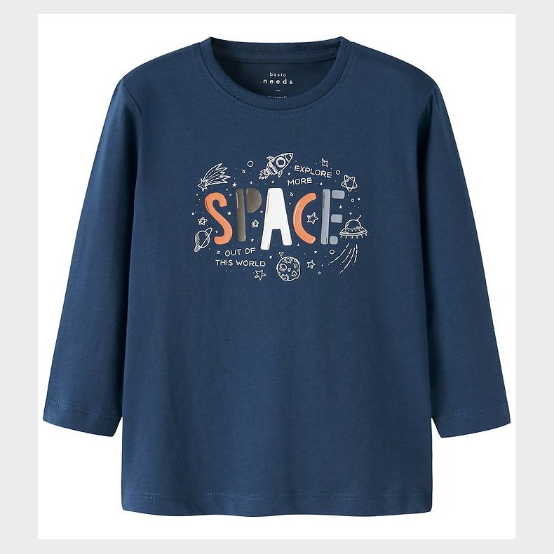 Name It Bluse - NmmVictor - Insignia Blue/Space