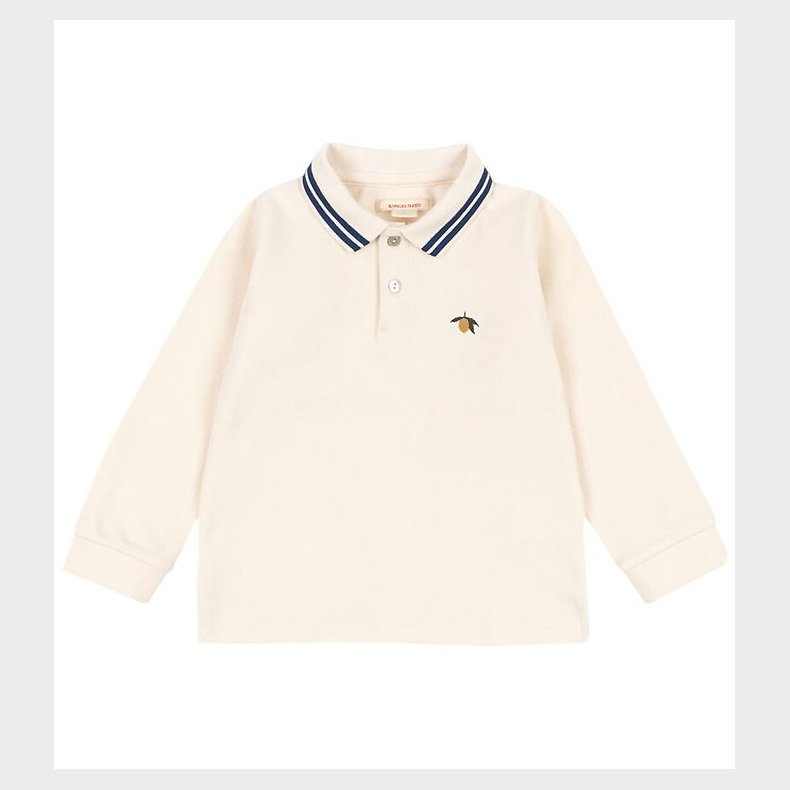 Konges Sljd Polobluse - Piqu - Florian - Antique White