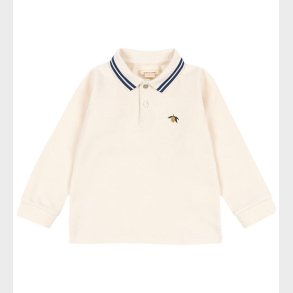 Konges Sljd Polobluse - Piqu - Florian - Antique White