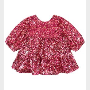 Konges Sl�jd Kjole - Lila Sequin Bow - Sparkling Sangria