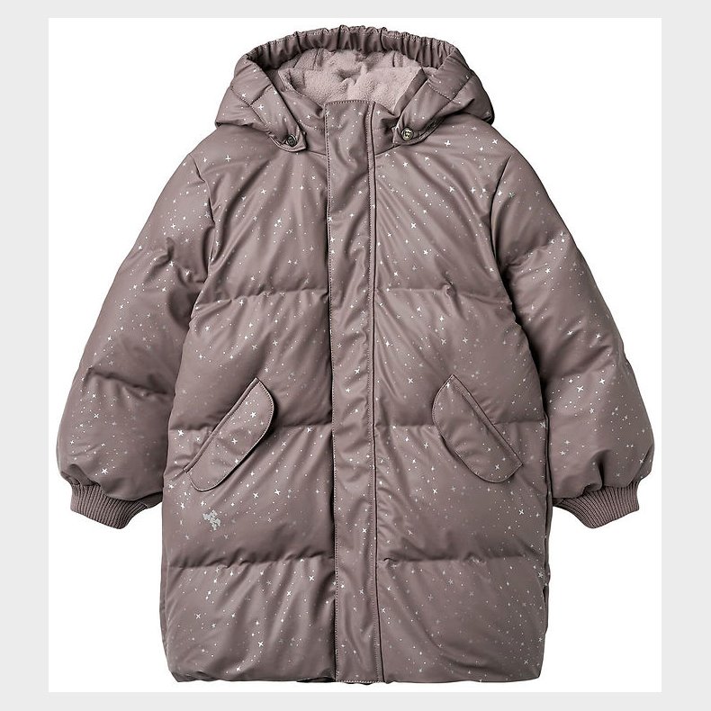 Wheat Dynejakke - PU - Coast - Purple Stone Stars