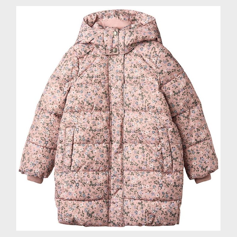 Wheat Dynejakke - Yrsa - Rose Powder Flowers