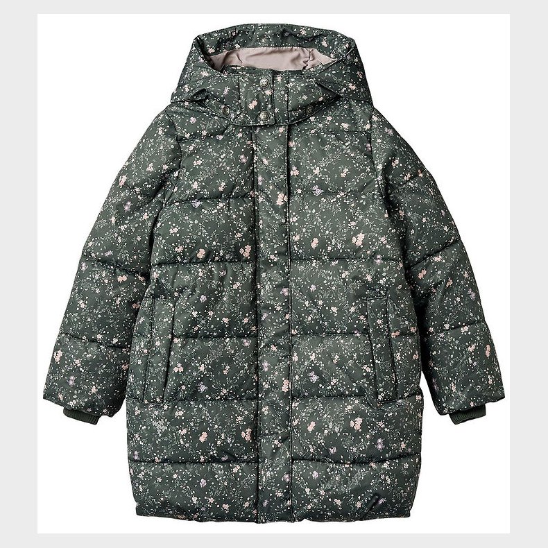 Wheat Dynejakke - Yrsa - Forest Lake Checked Flowers