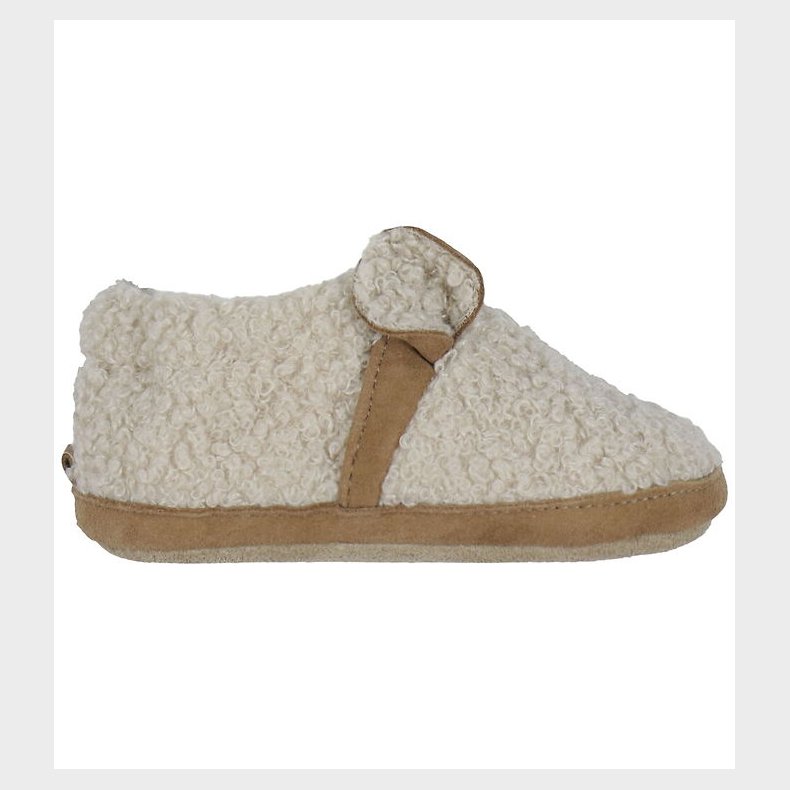 Melton Hjemmesko - Fuzzy Teddy - Oxford Tan