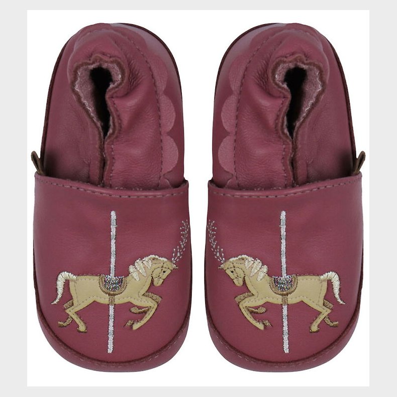 Melton Skindfutter - Carousel - Red Violet