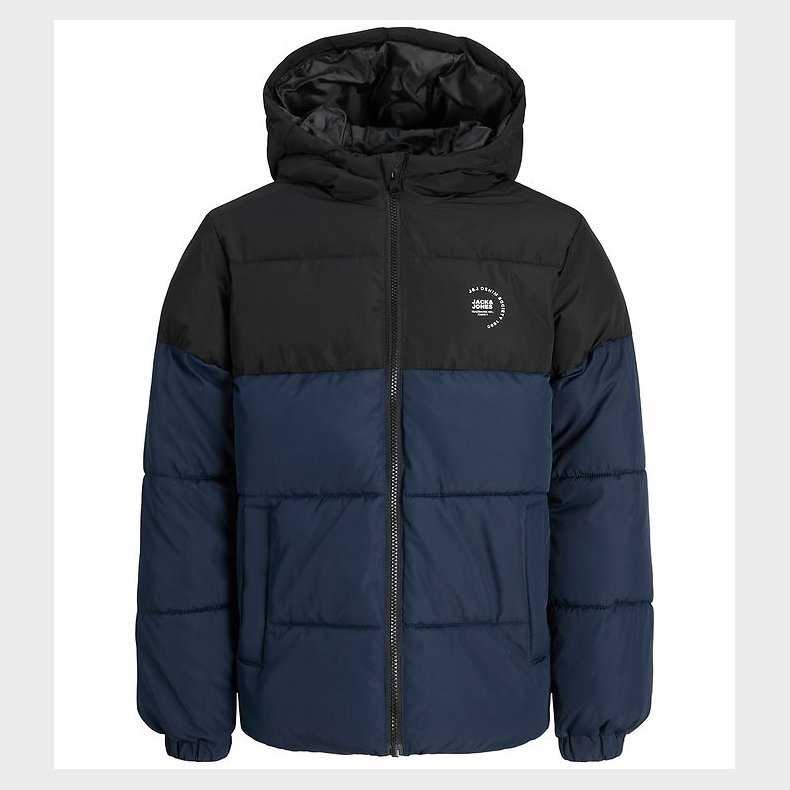 Jack & Jones Dynejakke - jjmAze - Sky Captain/WHITE LOGO