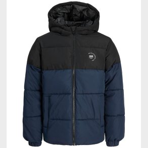 Jack & Jones Dynejakke - jjmAze - Sky Captain/WHITE LOGO