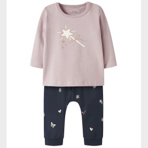 Name It Nattj 2-delt - NbfVubie - Burnished Lilac/Navy Blazer