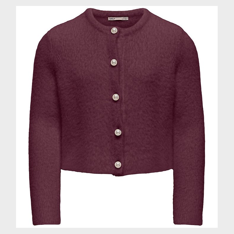 Kids Only Cardigan - Strik - Noos - KogPiumo - Mauve Wine