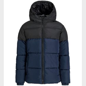 Jack & Jones Dynejakke - JjmAze - Sky Captain/BLACK BLOCKING