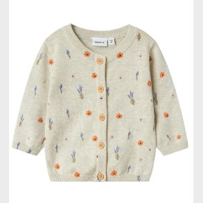Name It Cardigan - Strik - NbfOhio - Peyote Melange