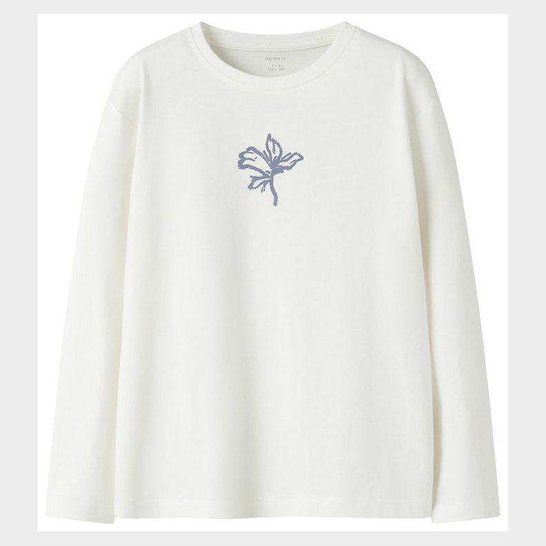 Name It Bluse - NkfOlga - Cloud Dancer