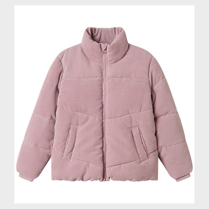 Name it Dunjakke - NkfMelina - Mauve Shadows