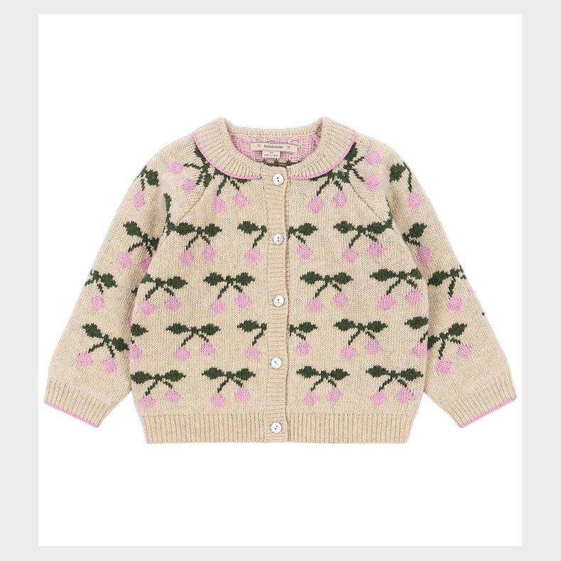 Konges Sljd Cardigan - Uld - Strik - Belou - Cherry