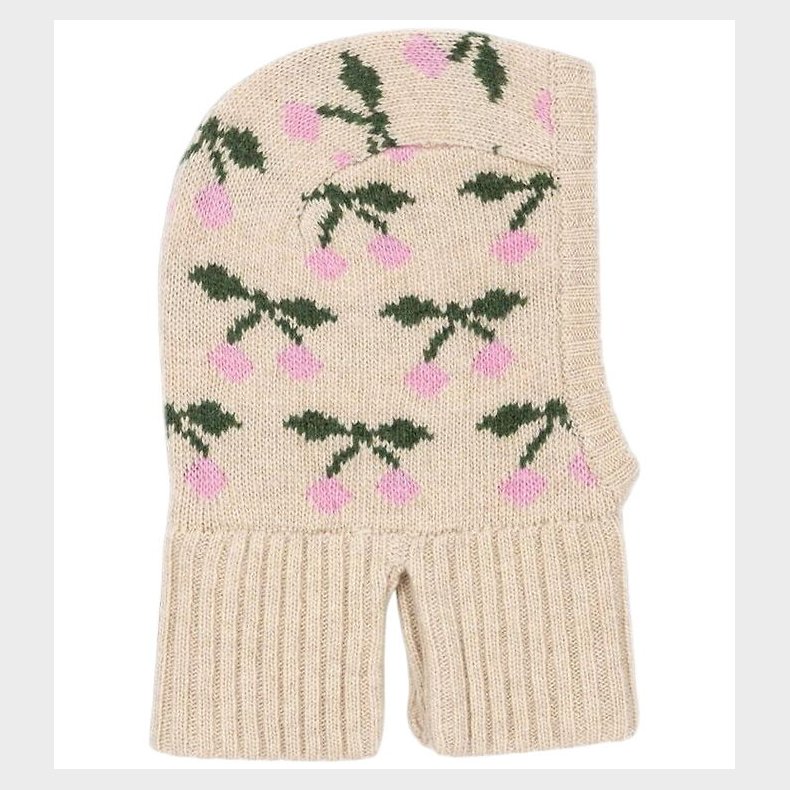 Konges Sljd Elefanthue - Uld - Strik - 1-lags - Belou - Cherry