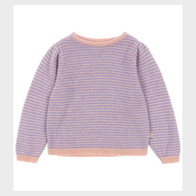 Konges Sljd Bluse - Uld - Strik - Berle - Purple/Pink Dolphin