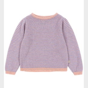 Konges Sljd Bluse - Uld - Strik - Berle - Purple/Pink Dolphin