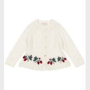 Konges Sljd Cardigan - Strik - Minia - Bright White