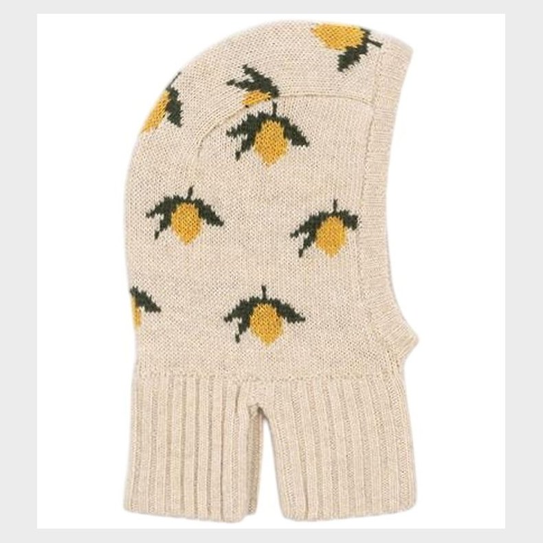 Konges Sljd Elefanthue - Uld - Strik - 1-lags - Belou - Lemon