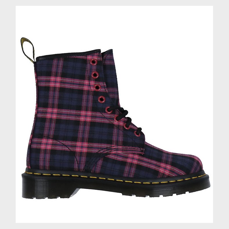 Dr. Martens St�vler - 1460 - Pink Multi Tartan