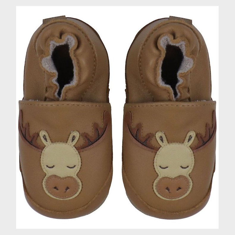 Melton Hjemmesko - Skindfutter - Cognac