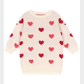 Konges Sljd Kjole - Strik - Lapis - Coeur Color/Duo Pink