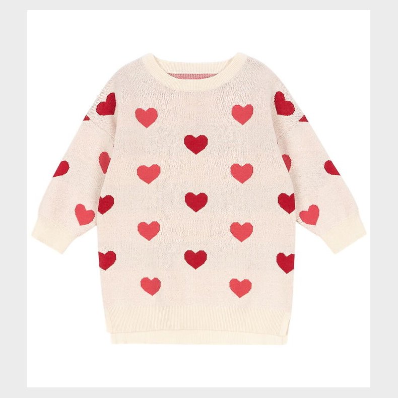 Konges Sljd Kjole - Strik - Lapis - Coeur Color/Duo Pink