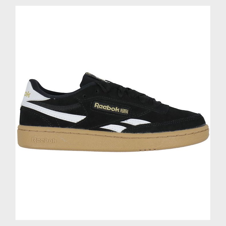 Reebok Sko - Club C Revenge - Black/White/Gold