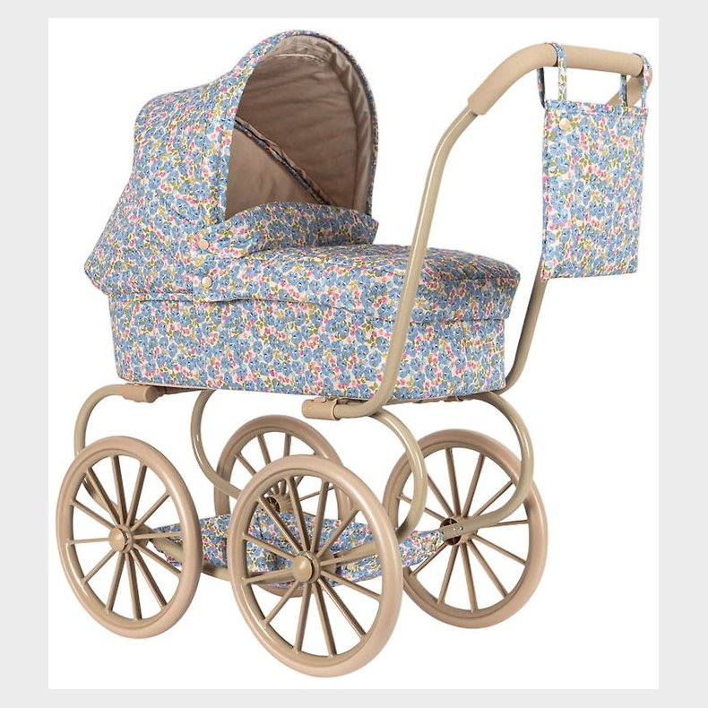 Konges Sljd Dukkebarnevogn - Minnie - Fleur Rosier